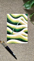 A4 Abstract Landscape Art Print | Solitude