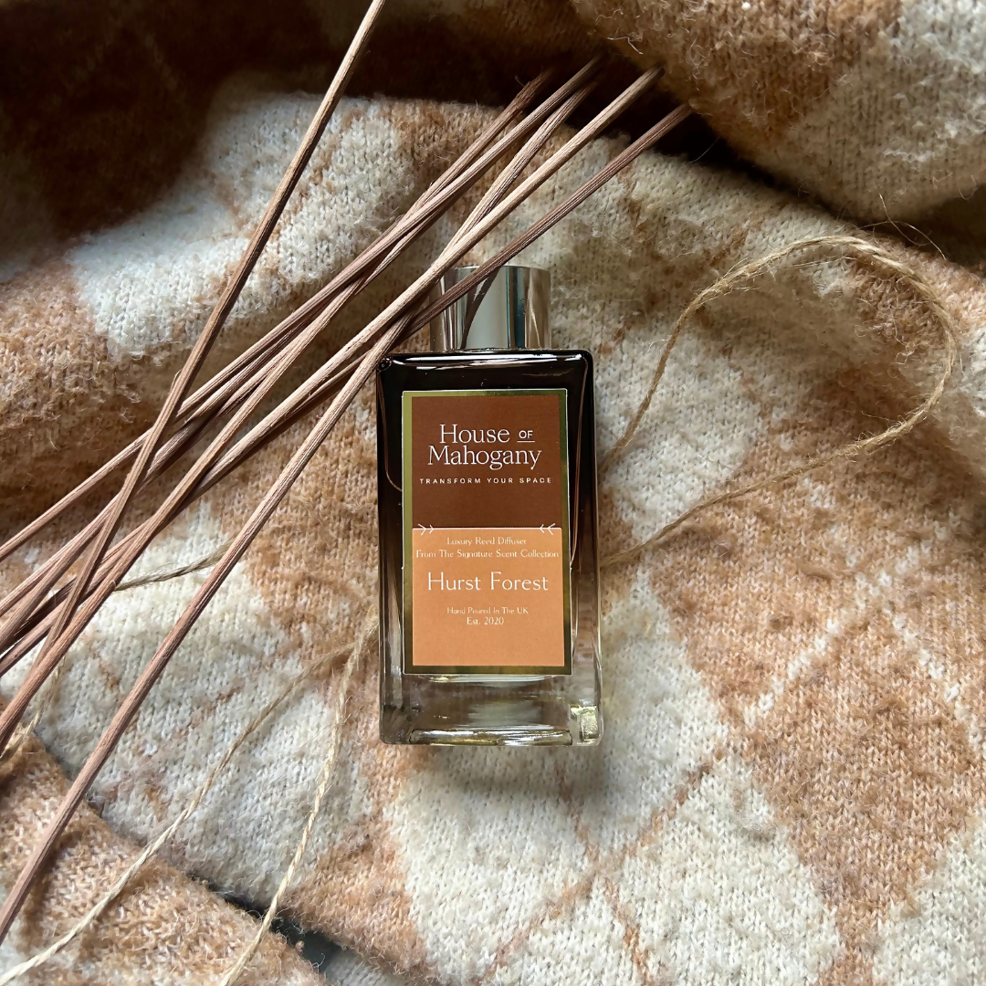 Hurst Forest Reed Diffuser & Black Fibre Sticks