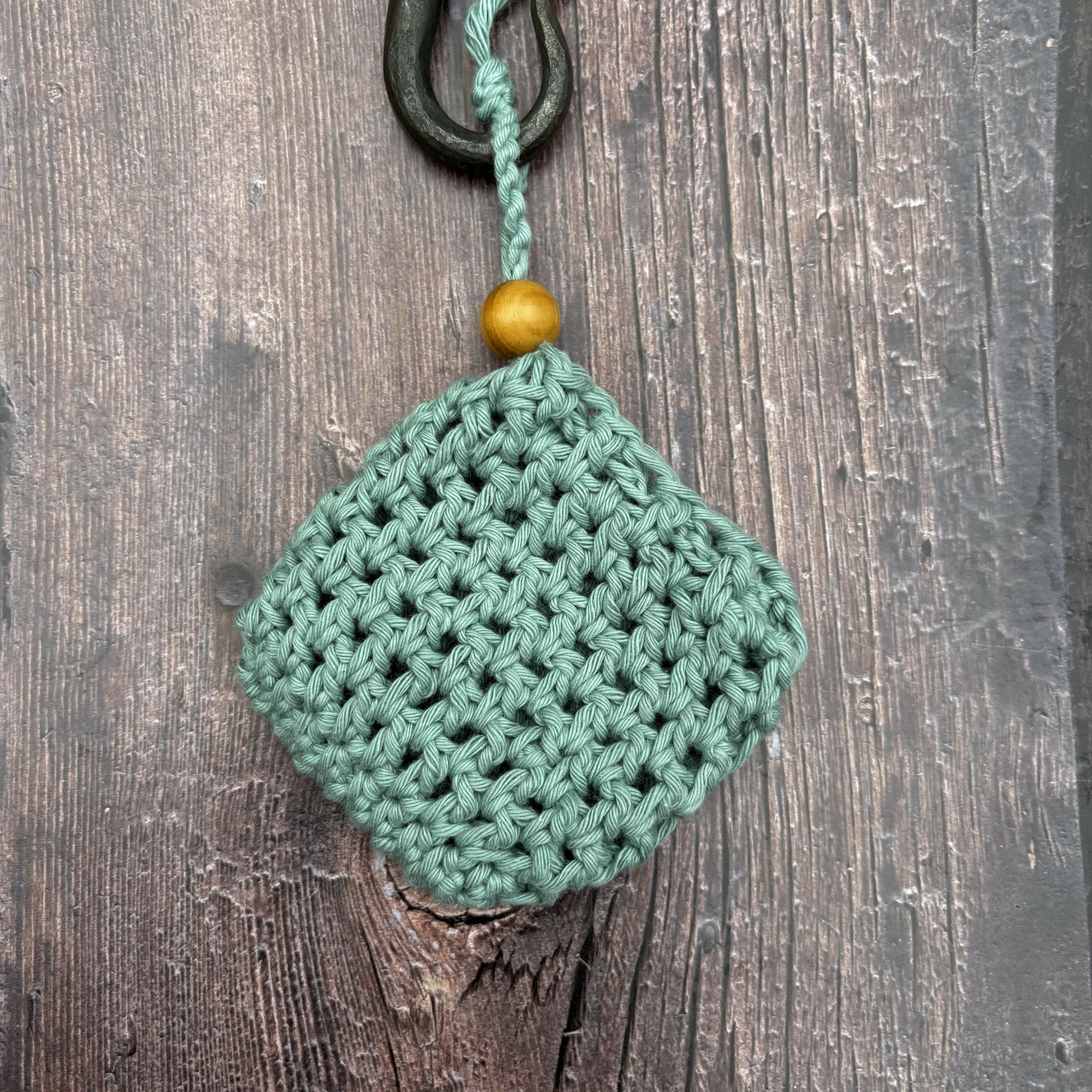 Hand Crocheted Cotton Soap Saver