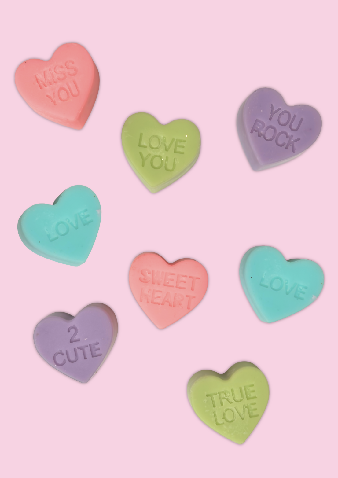Don't go breaking my (candy) heart - Candy Hearts fragranced Wax Melts
