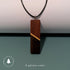 Two-Tone Wood Pendant