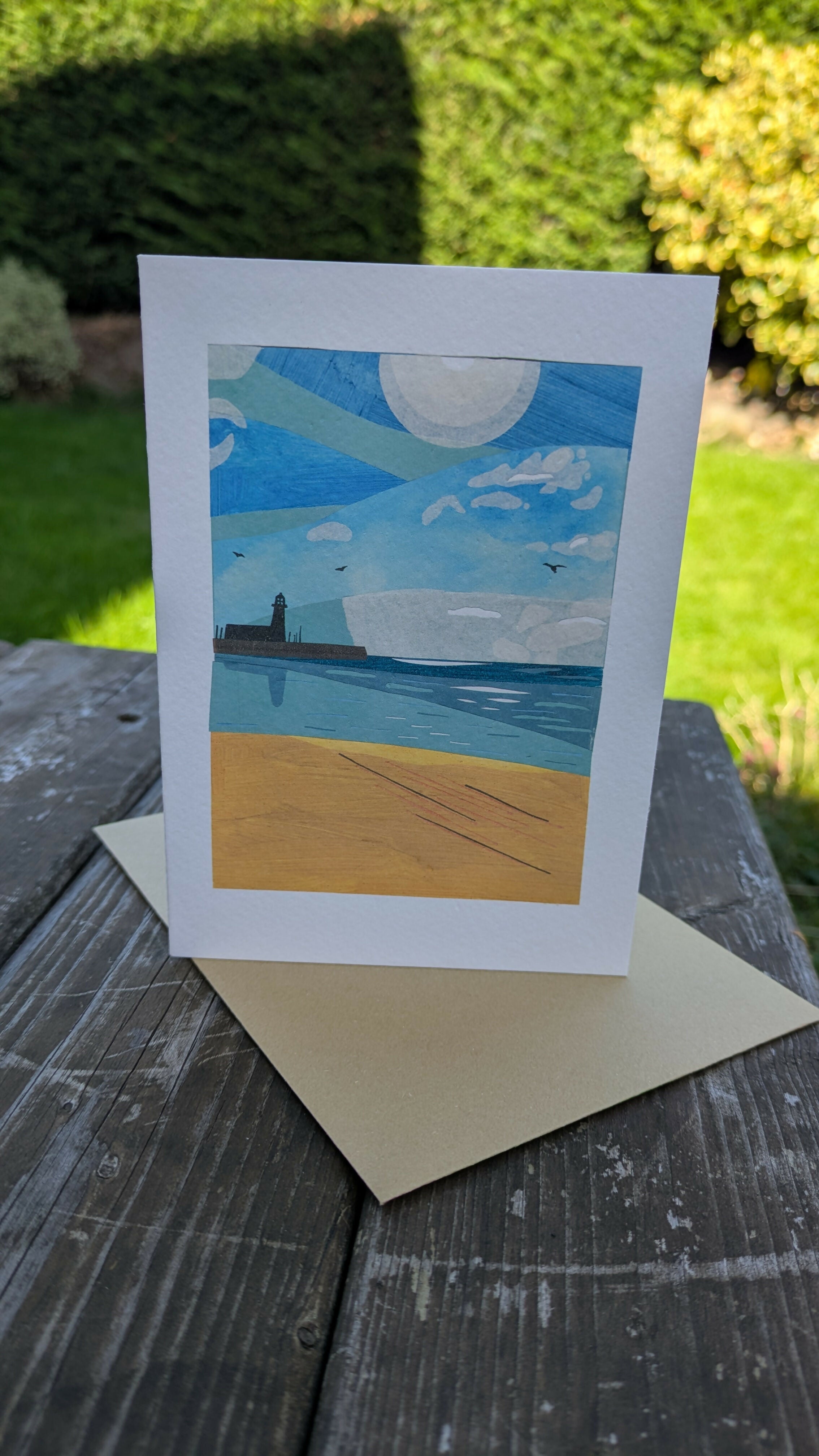 Seaside Greeting Card