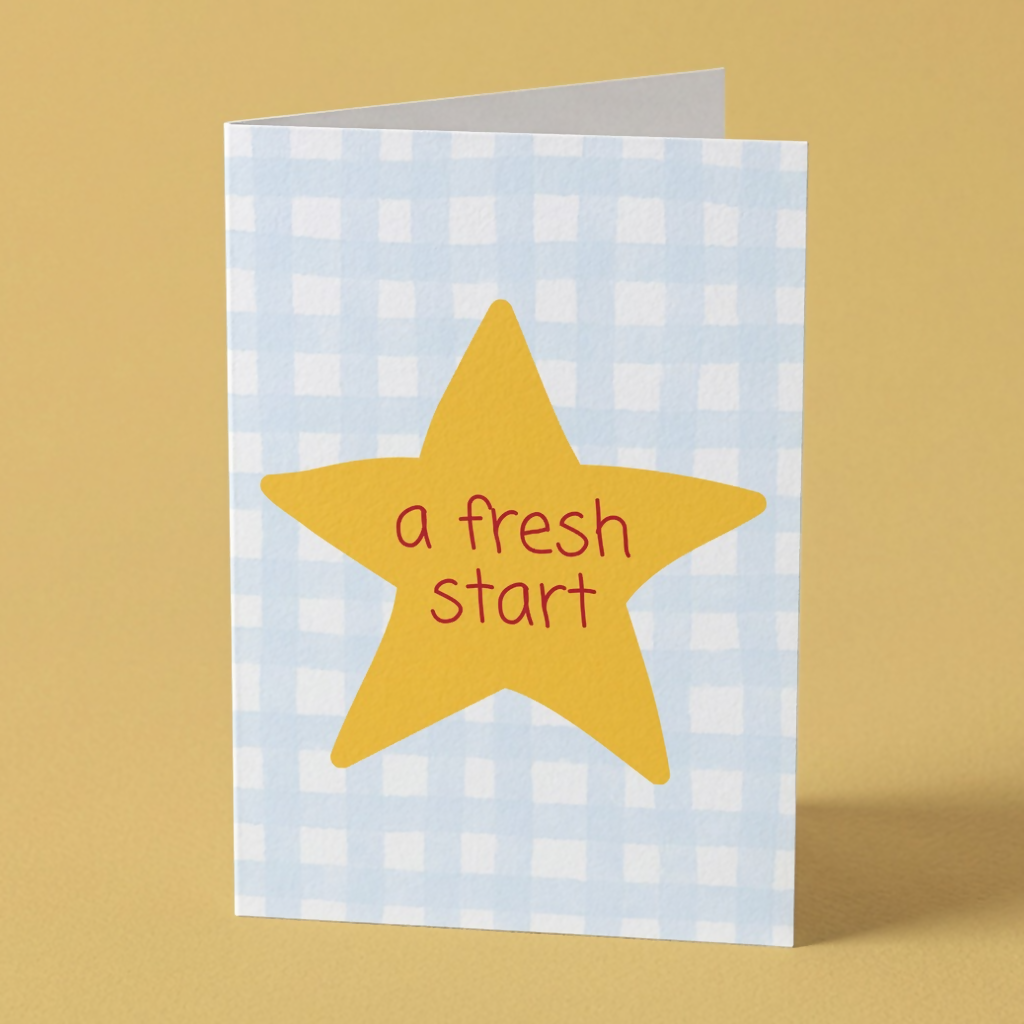 A Fresh Start Greeting Card