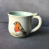 Handpainted Stoneware Animal Mug - Pastels