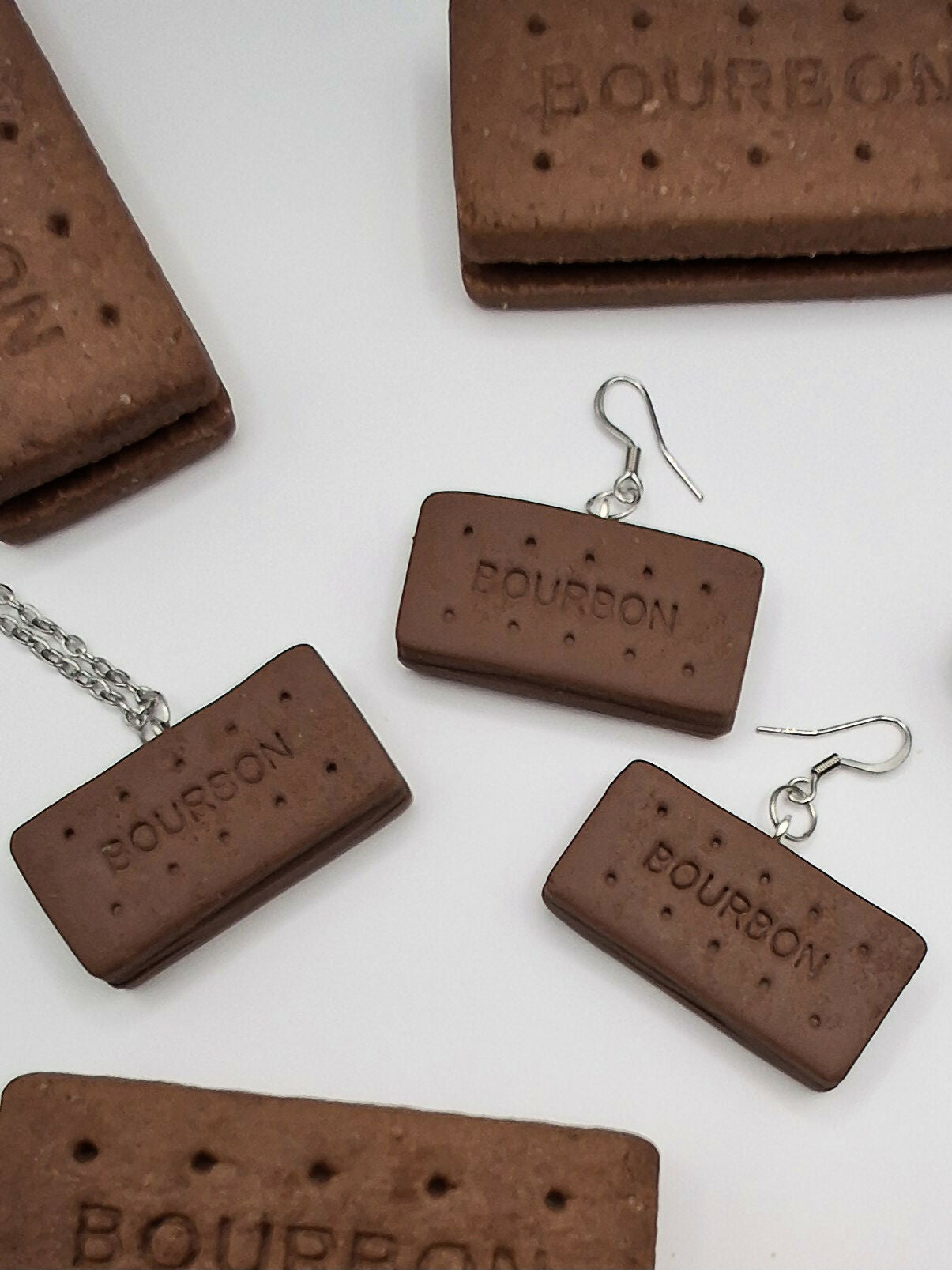 Snack-Sized Bourbon Biscuit Jewellery