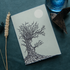 HAG TREE DRYAD LINOCUT GREETING CARD
