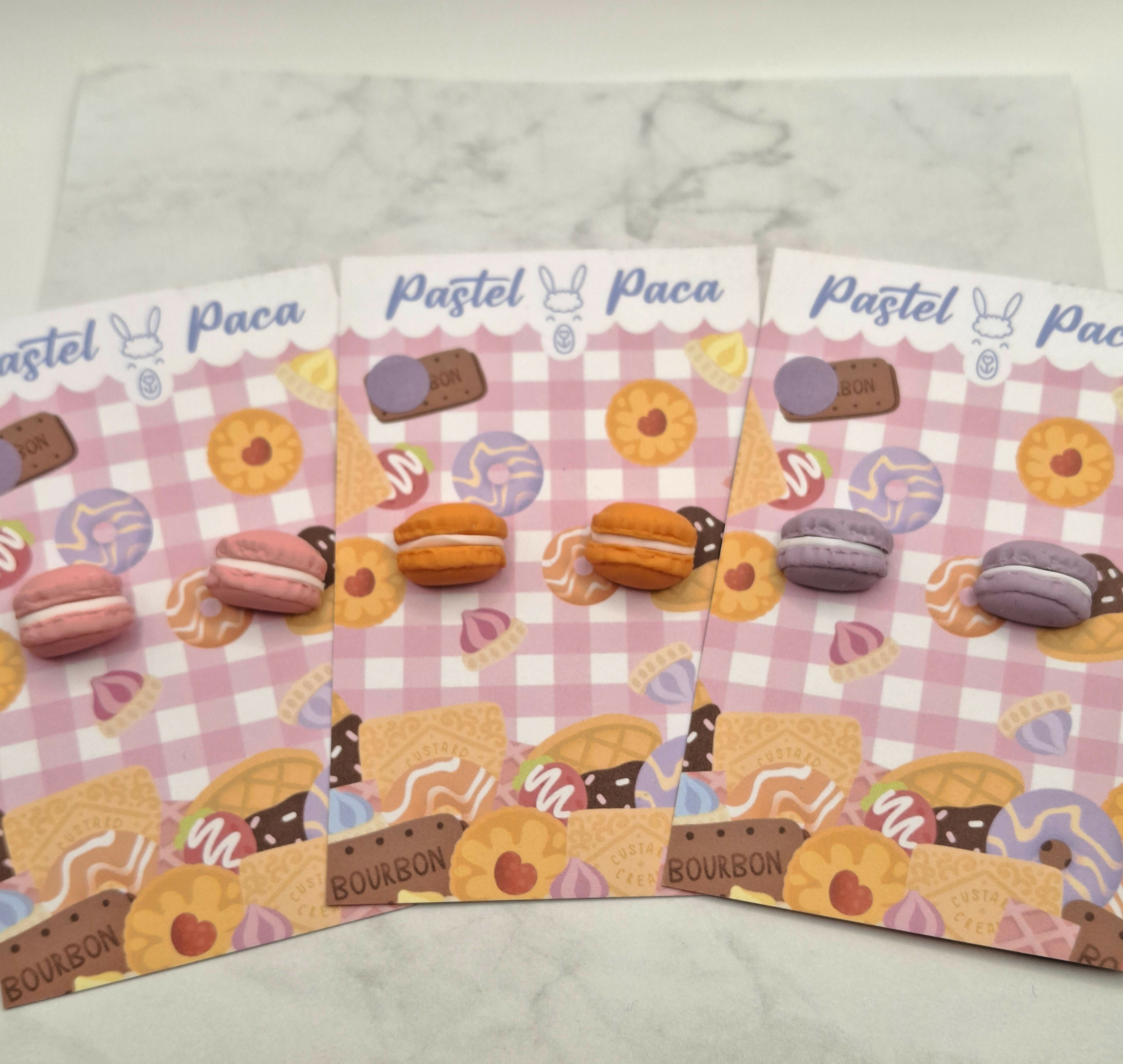 Mini Macaron Earrings