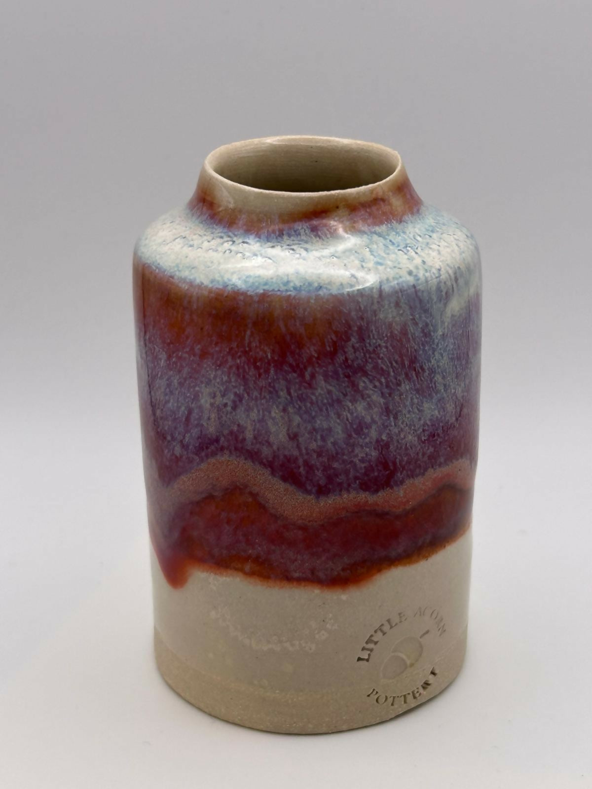 Drippy Glazed Reed Diffuser Bottle/Bud Vase