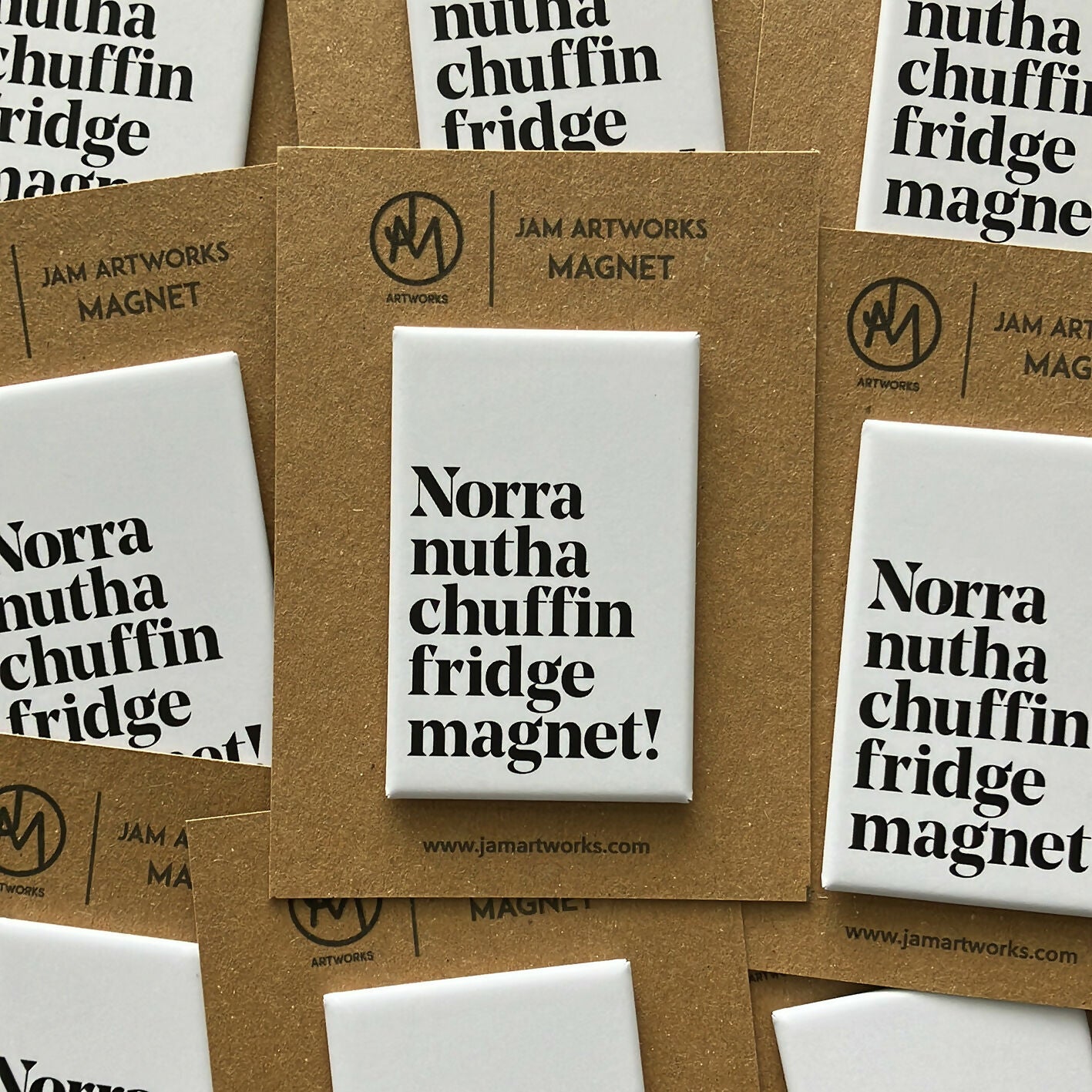 Norra Nutha Fridge Magnet