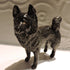 Ceramic Hungarian Mudi Sheepdog Sculpture