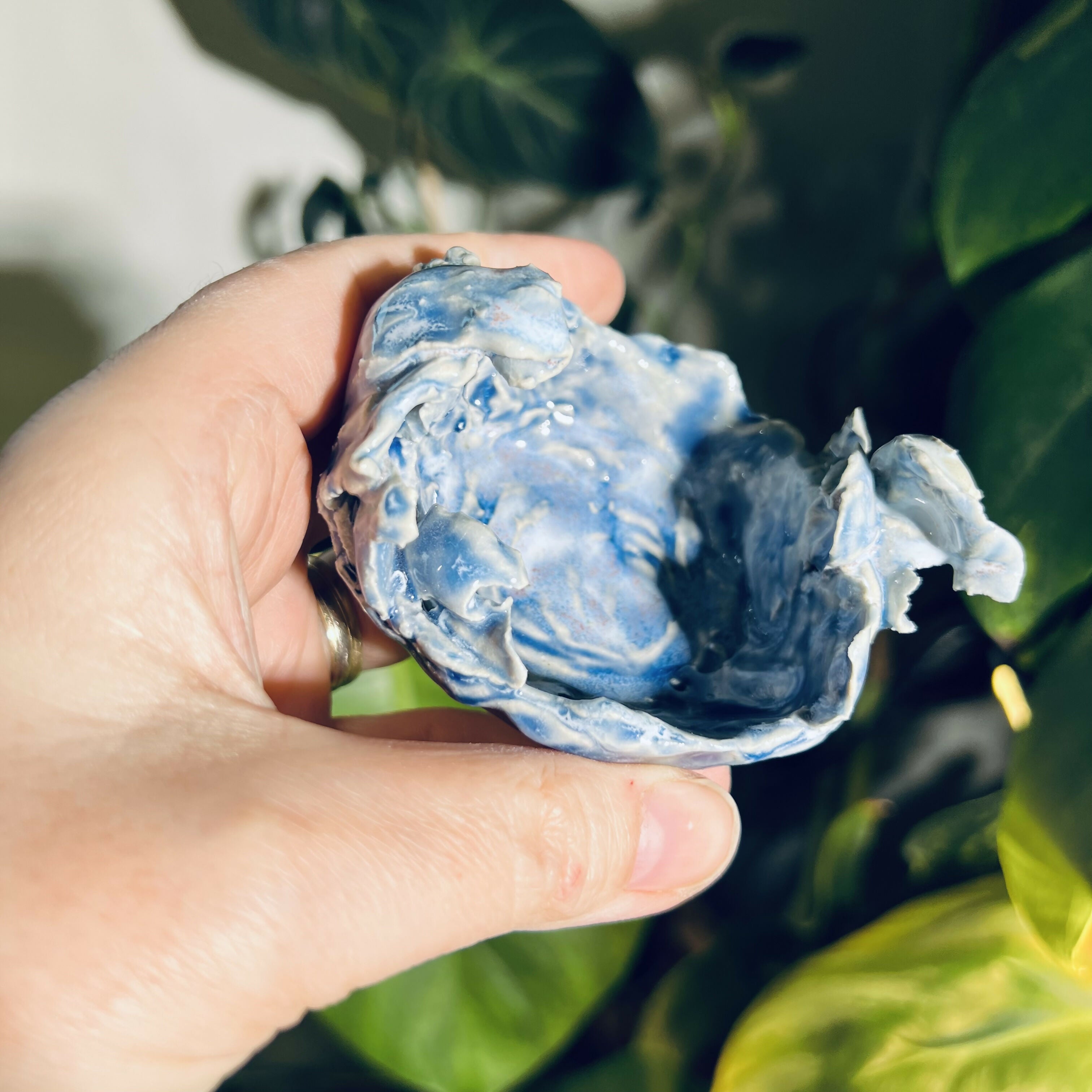 Small wave trinket dish