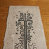 MEDIEVAL SWORD LINO PRINT
