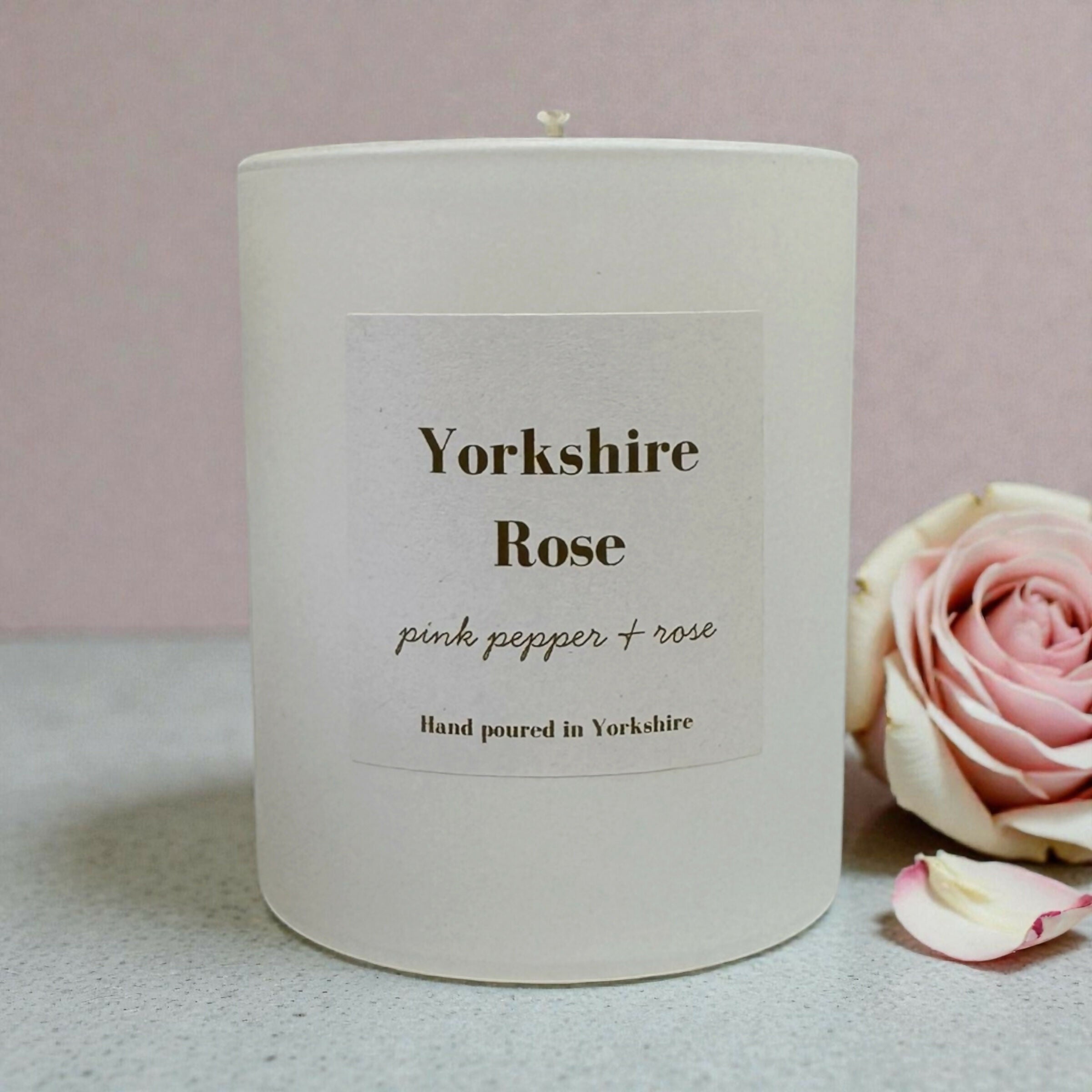 Yorkshire - Pink Pepper and Rose Candle - 160g