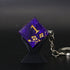 Clear Dice Keychains
