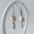 HEALING CRYSTAL & STERLING SILVER EARRINGS WITH BAROQUE PEARLS TO HELP WITH COURAGE