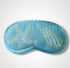 Sky Blue Sea Shells Linen Lavender Infused Eye Mask