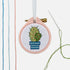 Mini Cactus Cross Stitch Kit