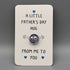 Pebble Hug Father's Day Gift Card