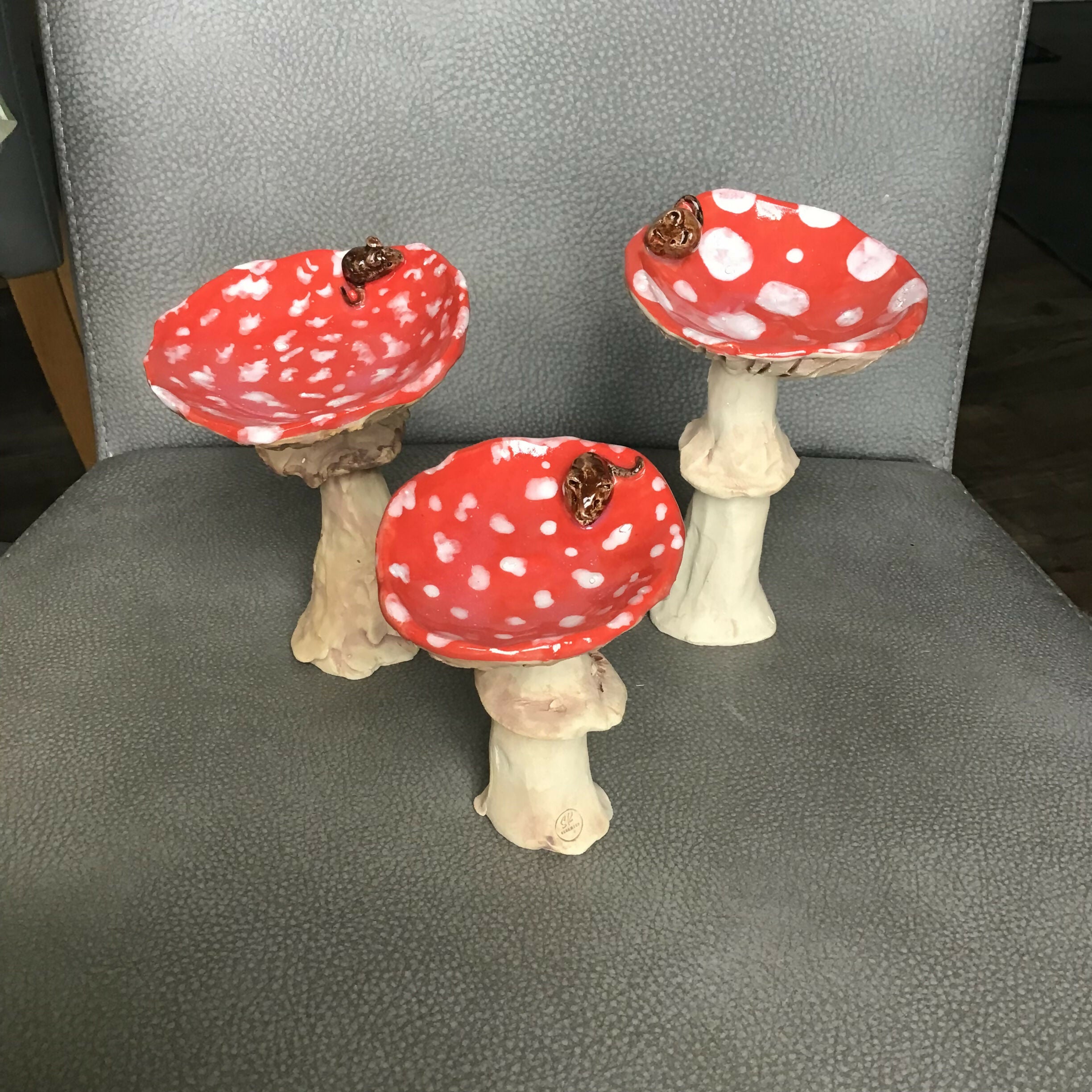 Toadstool With Mouse