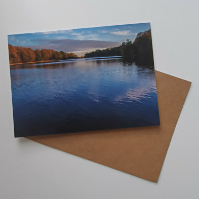 Waterloo Lake, Roundhay Park art card