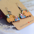 Christmas Capybara Earrings