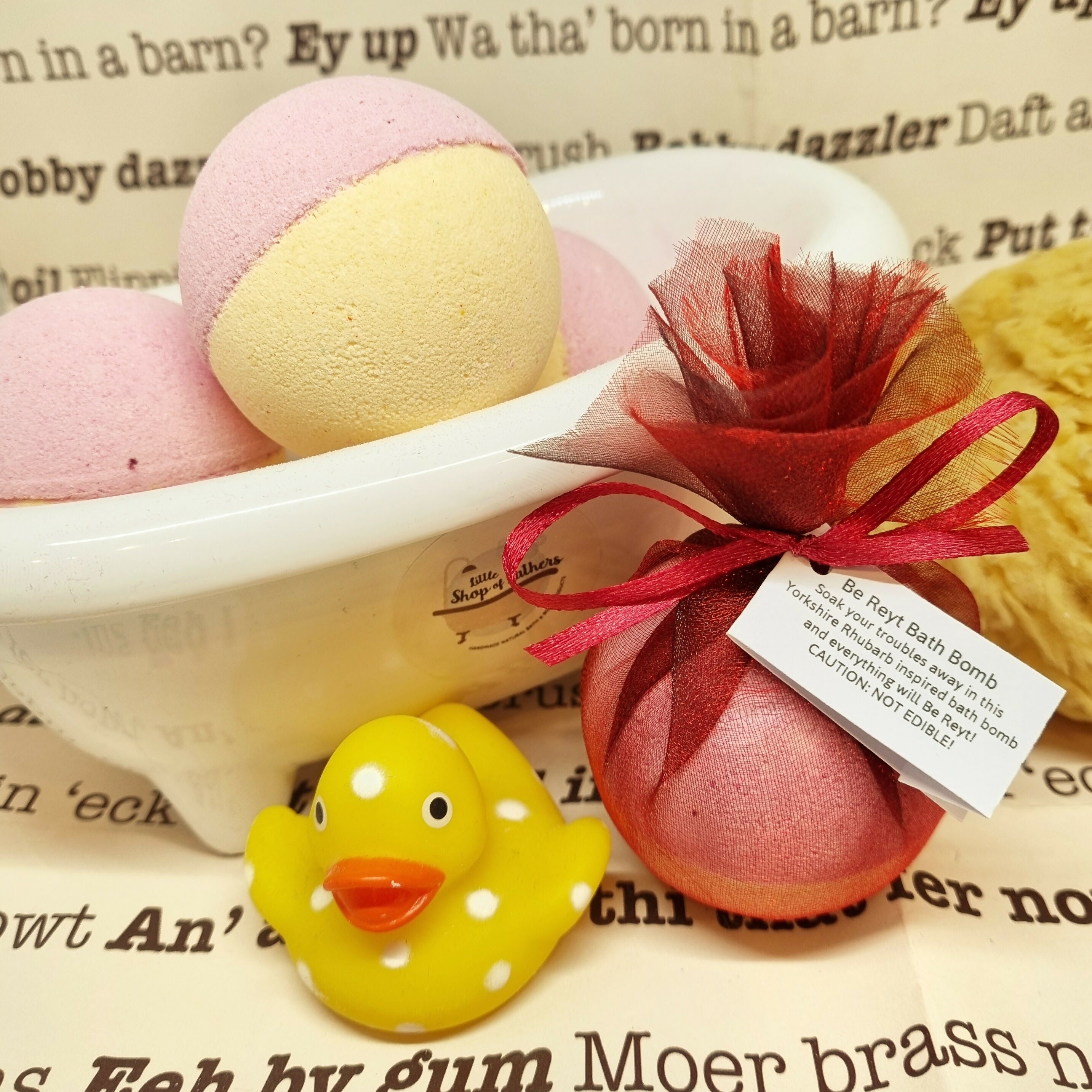 bath bomb - itll be reyt