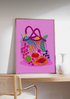 Grocery Bag Art Print
