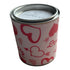 Jasper & Co Valentine Hearts Tin Candle – Romantic Decorative Scented Candle