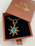 Blue Sun Necklace
