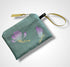 Sage Magnolias Linen Women’s Zip-Up Pouch