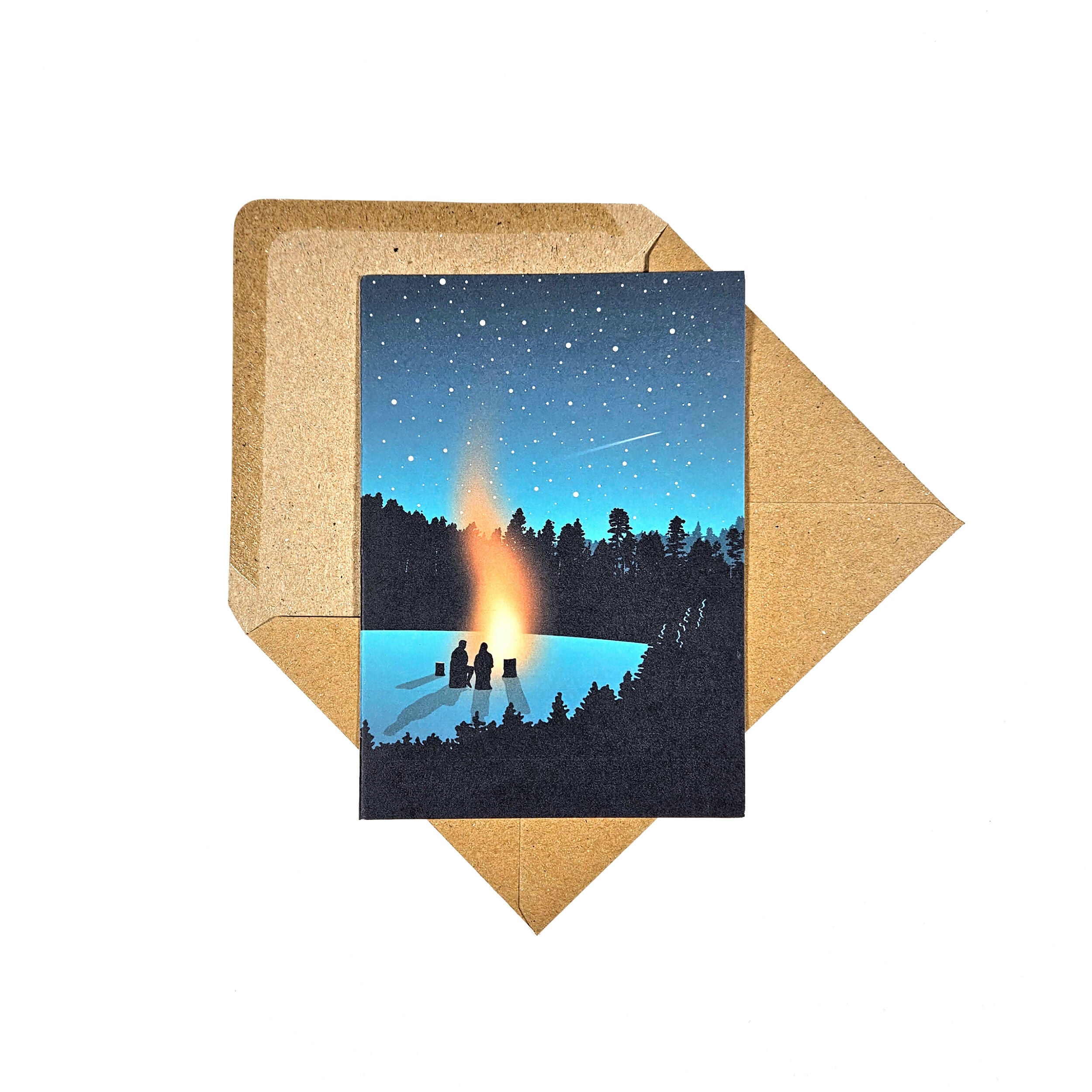 Let's Watch The Stars Together, A6 Card