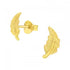 Feather Gold Stud