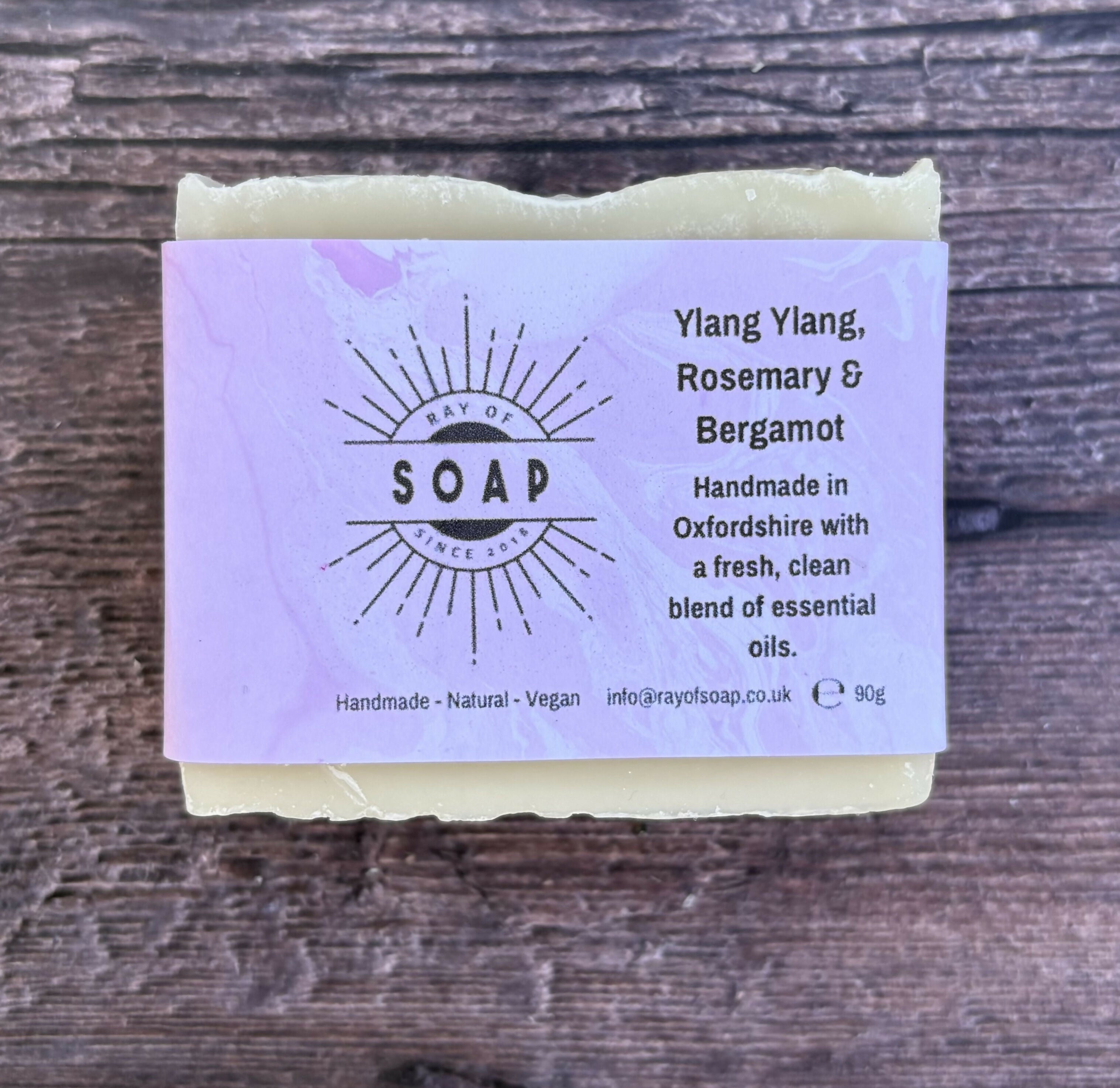 Ylang Ylang, Rosemary & Bergamot Handmade Soap