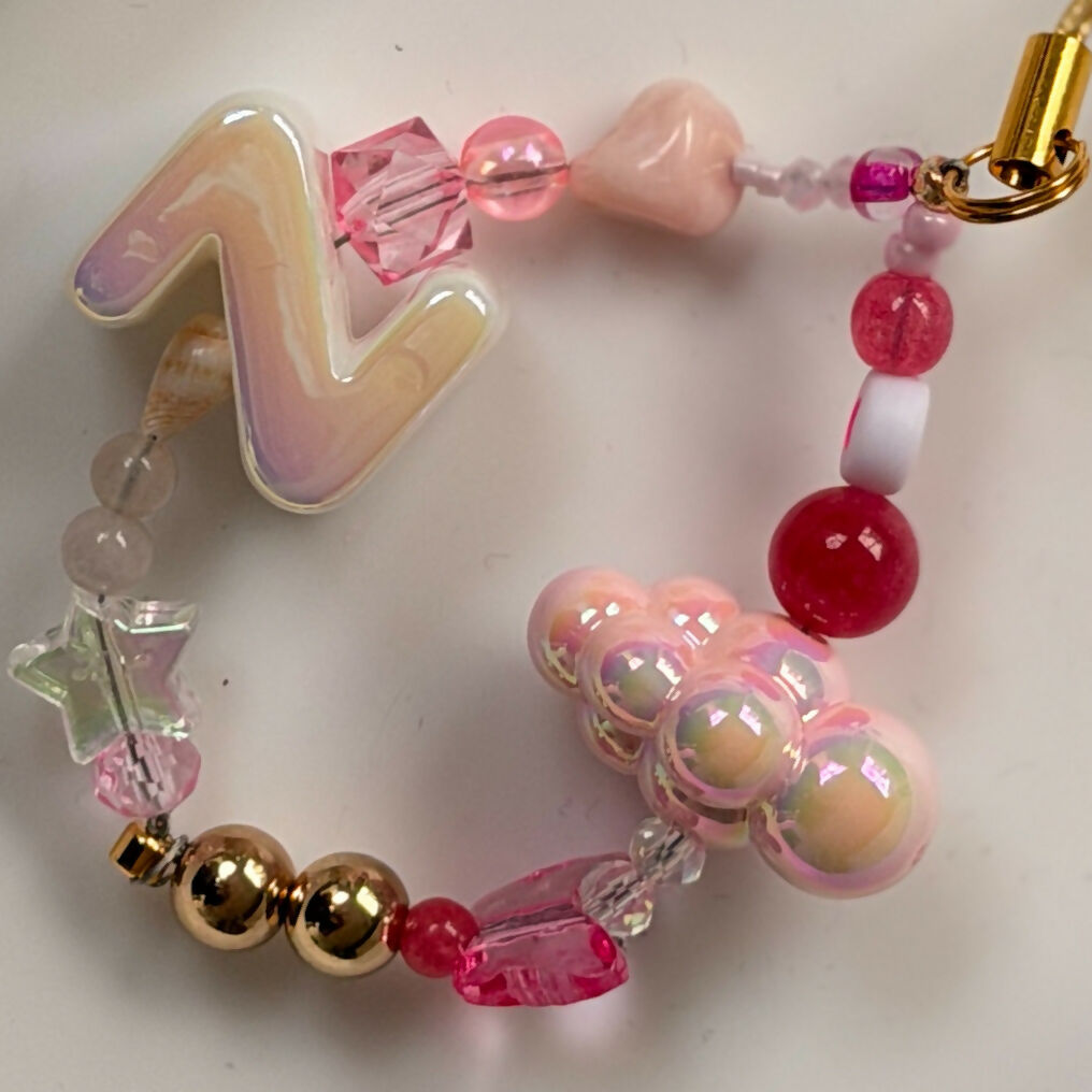 Fifi & Bo Mini Bag Charm Initial Z