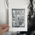 Moroccan Rugs Drypoint Print