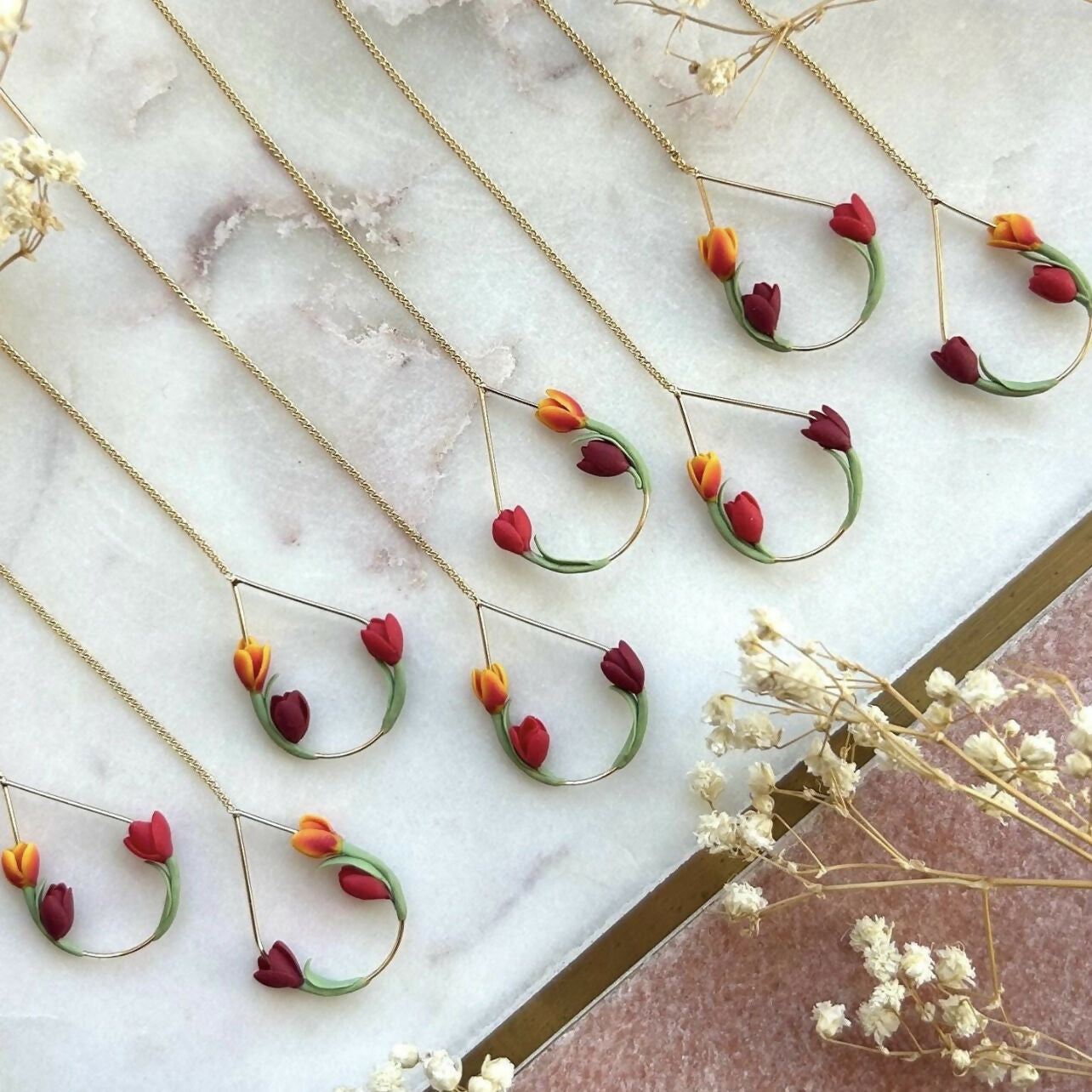 Tulip Threader Earrings