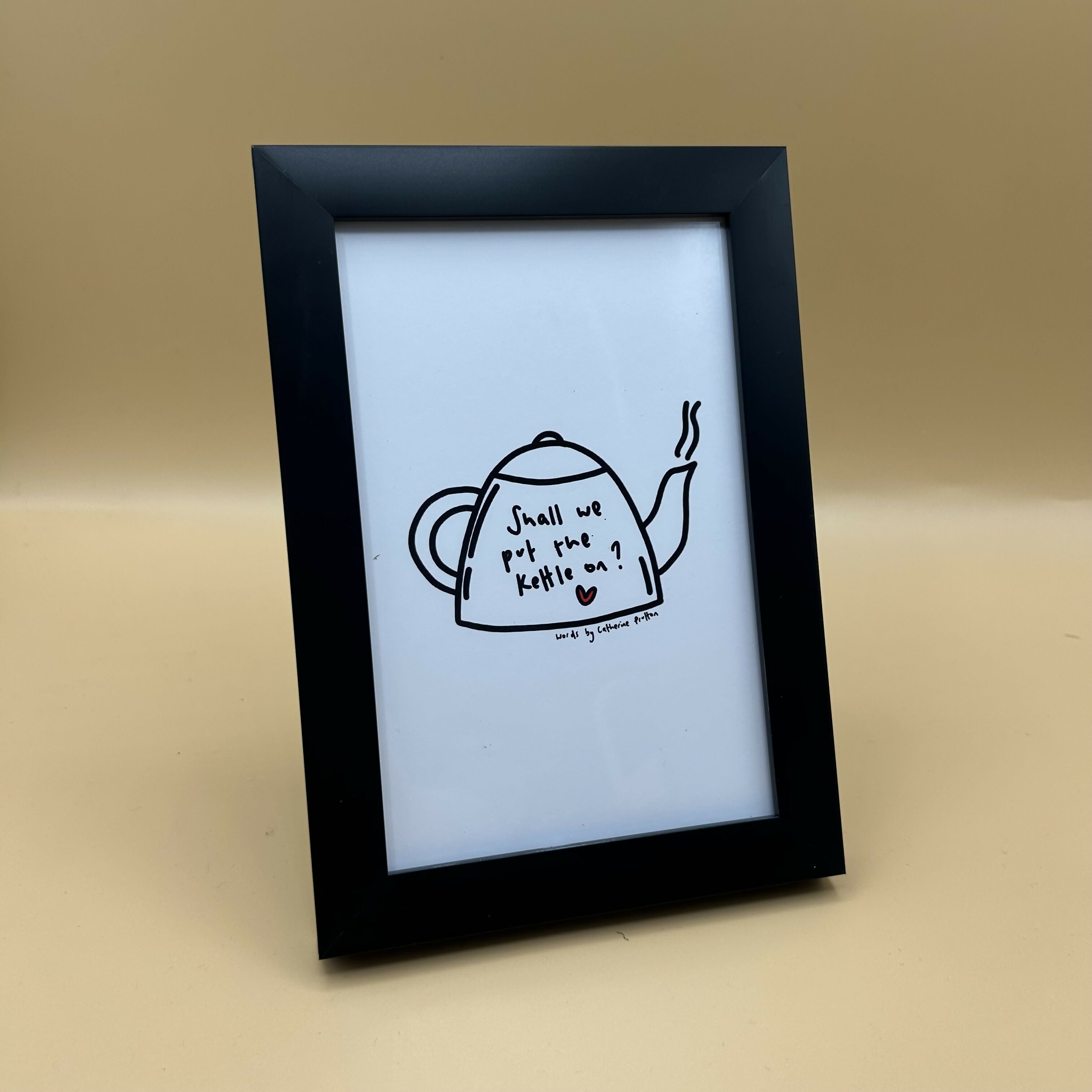 Shall We Put The Kettle On? Mini Frame