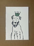 A5 Dog Portrait - Airedale Terrier