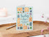 Blue Letters Pastel Xmas Card 2026