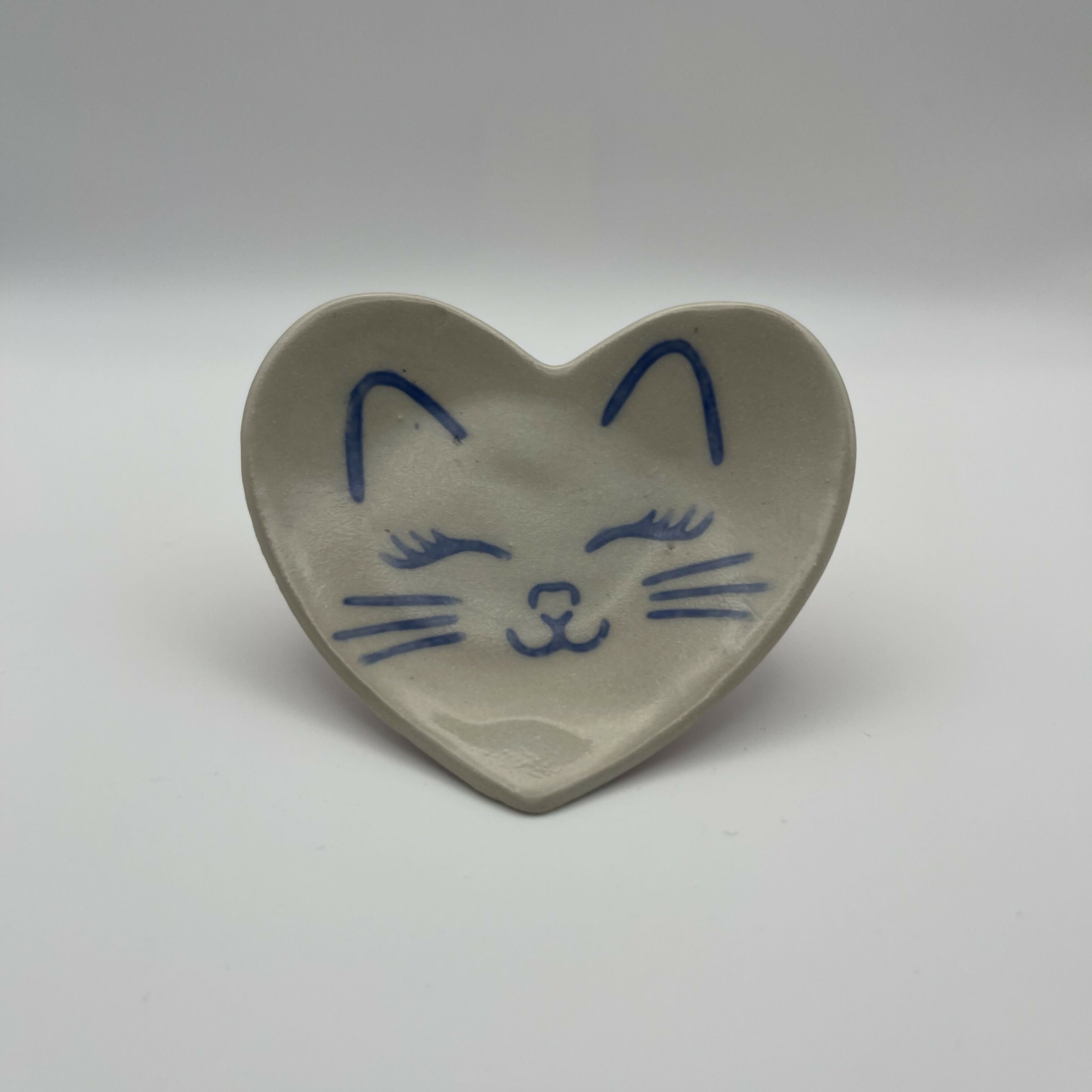 Heart Cat Trinket Dish