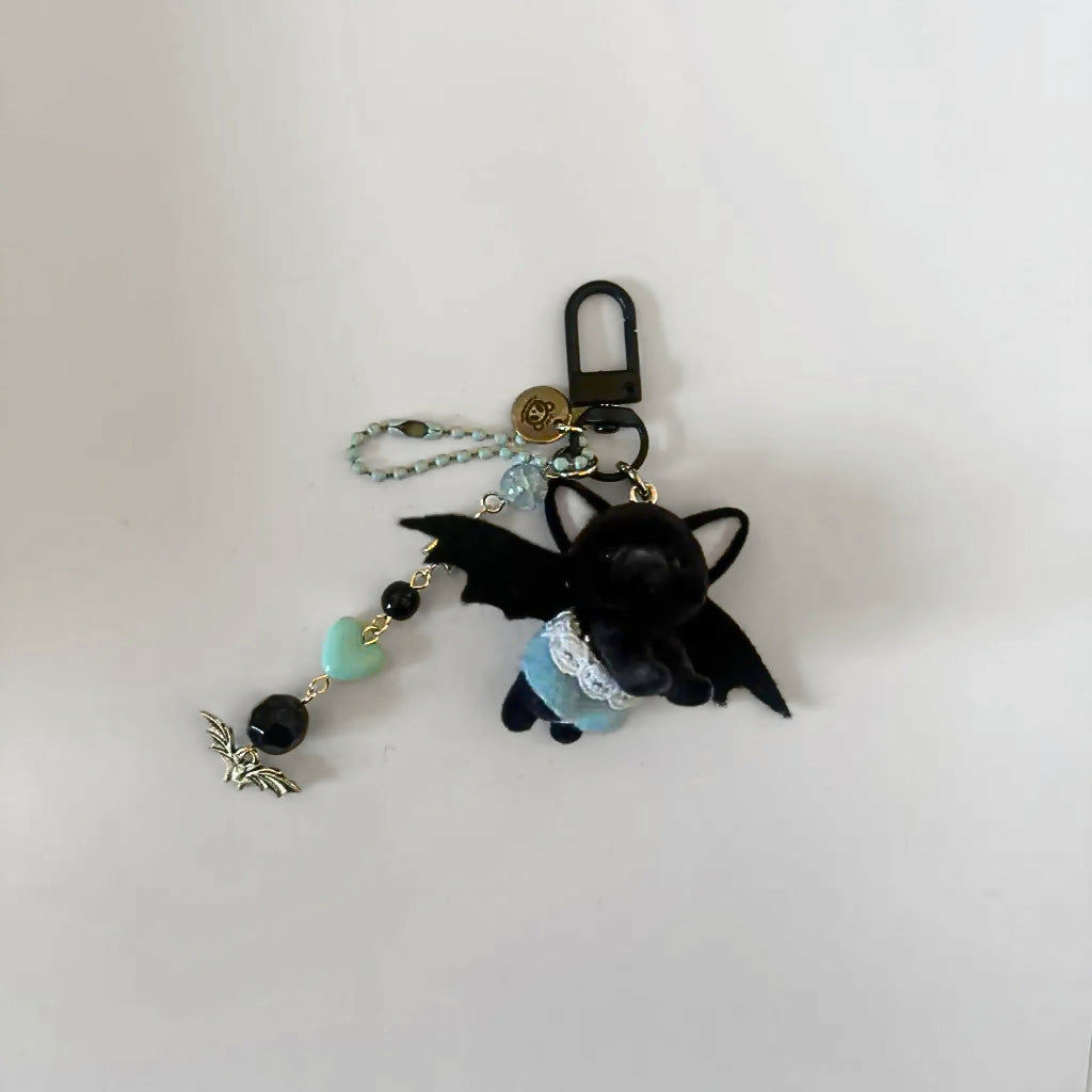 Bat Baby Halloween Trinket Keychain