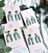 Aqua Collection - Arch Polymer Clay Earrings