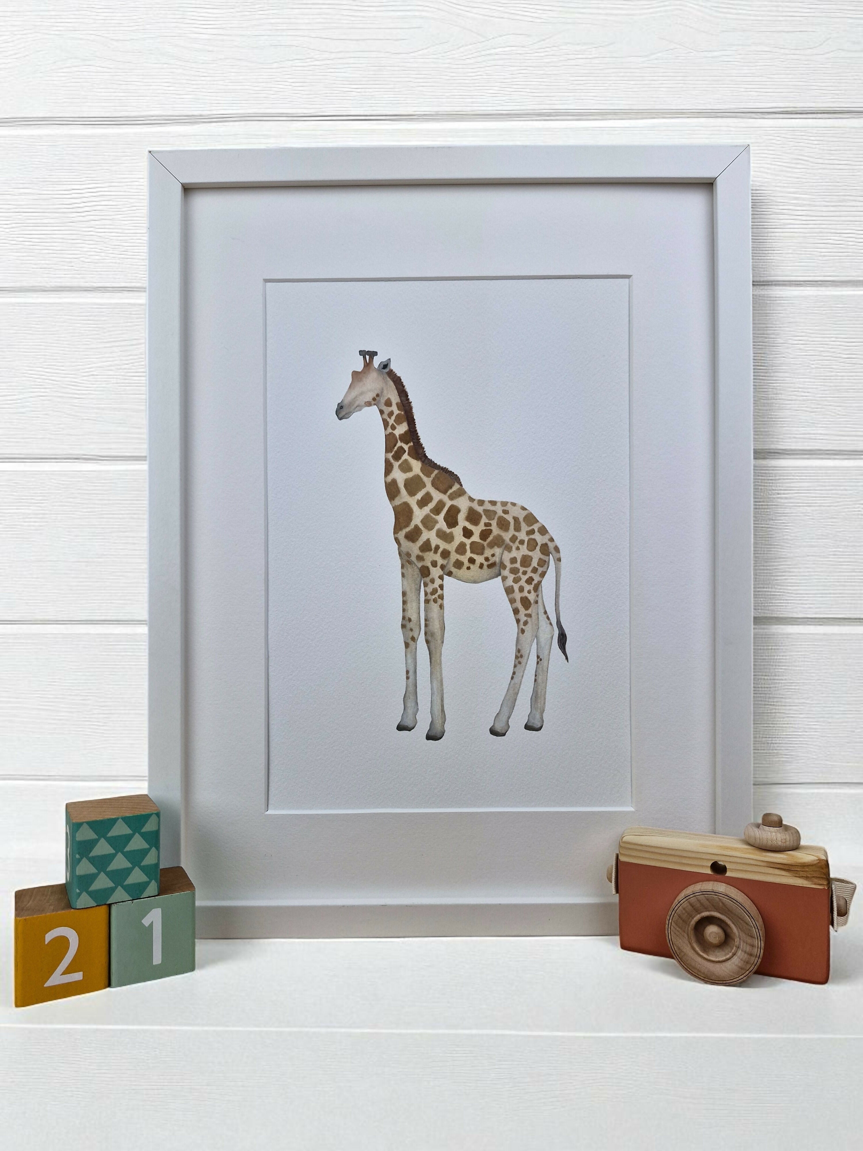 Giraffe Giclée Print