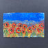 Poppies Mini Oil Painting On Canvas Fridge Magnet