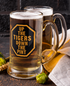 Hull City Tankard Beer Glass UP THE TIGERS Design