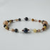 HEALING CRYSTAL & STERLING SILVER STRETCH BRACELET WITH AROMATHERAPY BEAD TO HELP WITH CONFIDENCE