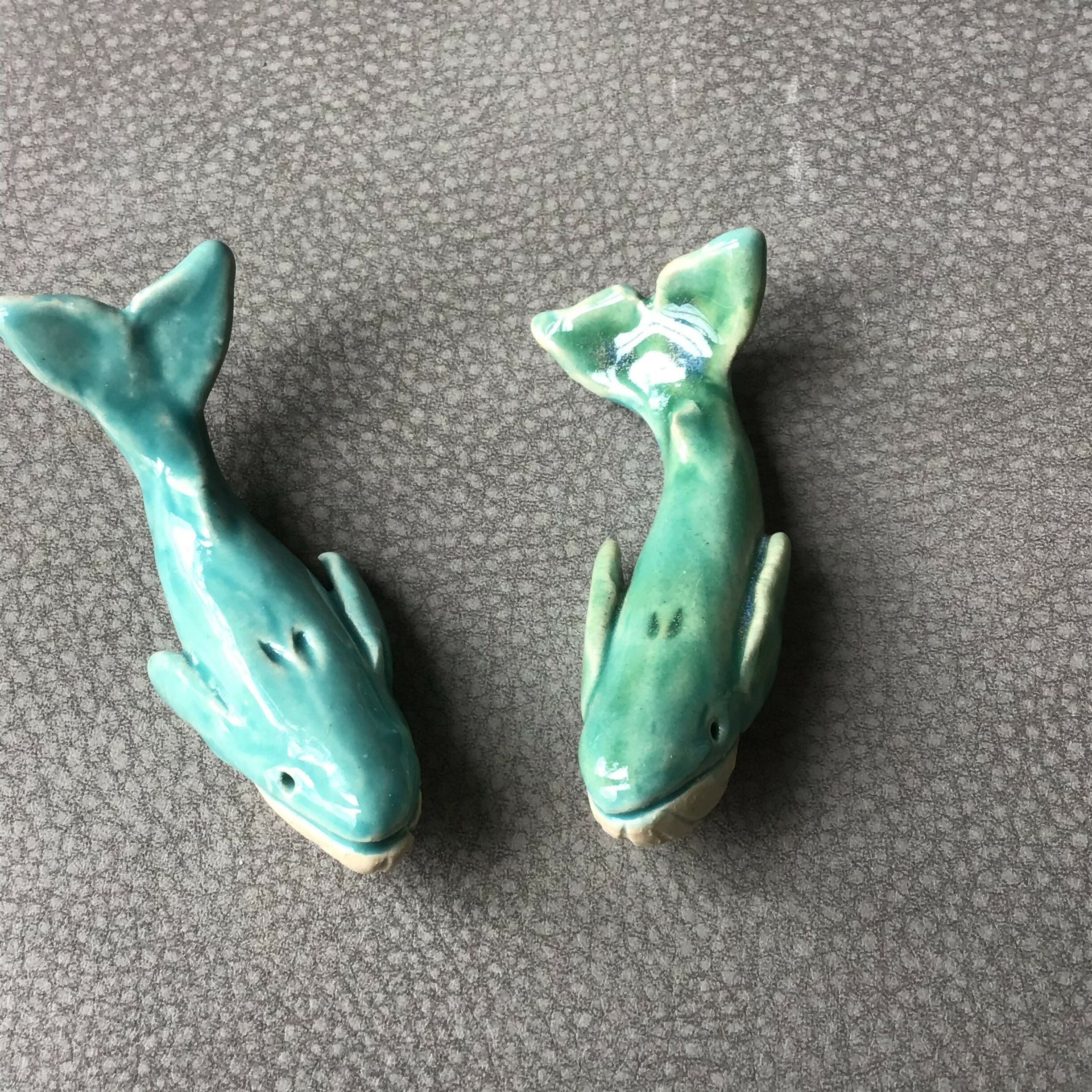 Mini Ceramic whales