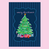 Glittery Christmas Tree Christmas card