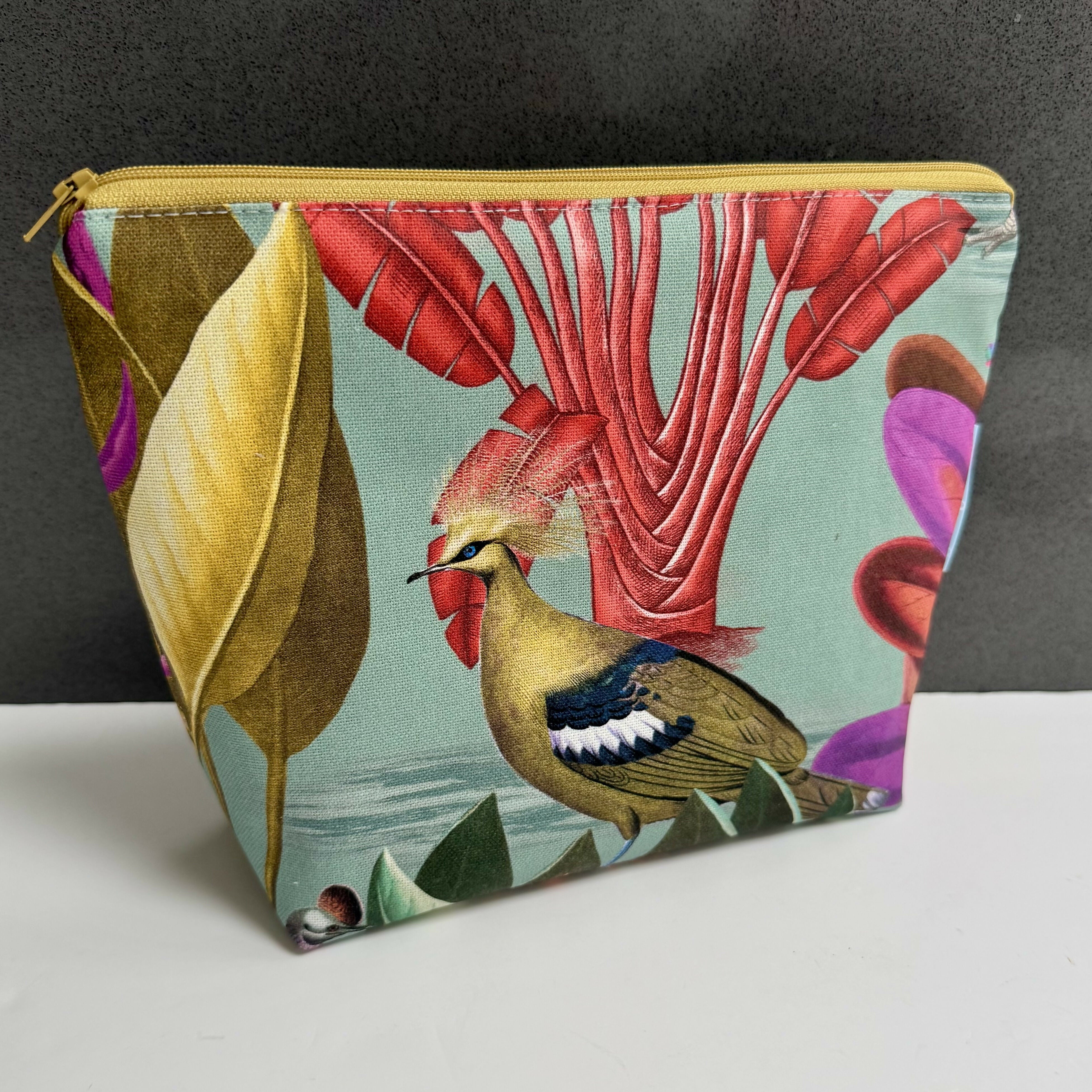 Toiletry Bag - Tropical Birds