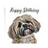 LHASA APSO DOG GREETINGS CARD